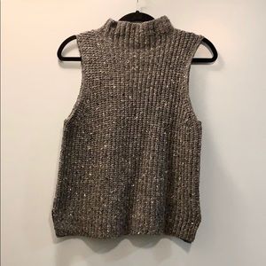 Madewell Lanward Speckled Sweater Vest -S